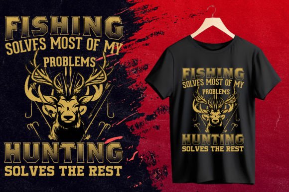 Hunting T Shirt Design - Vector: Graphics for T-Shirt Designs