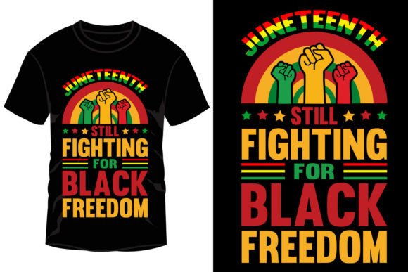 Juneteenth T-Shirt Design Graphics