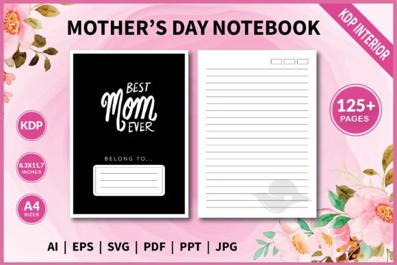 Mother’s Day Planner: Graphics & KDP Interiors