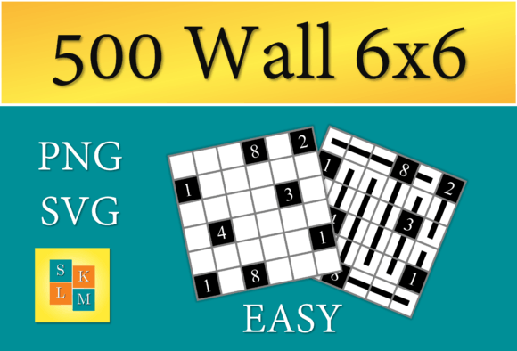 Wall Logic Puzzle: Graphics for KDP Interiors